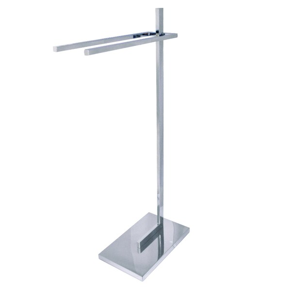 SCC8601 Edenscape Pedestal Dual Towel Rack, Polished Chrome